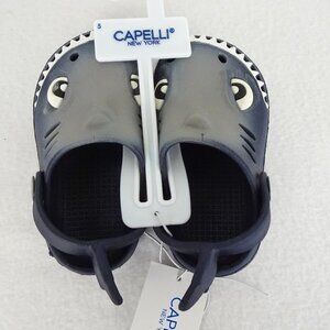 Shark Style - Size 5 Toddler Crocs! Sandals